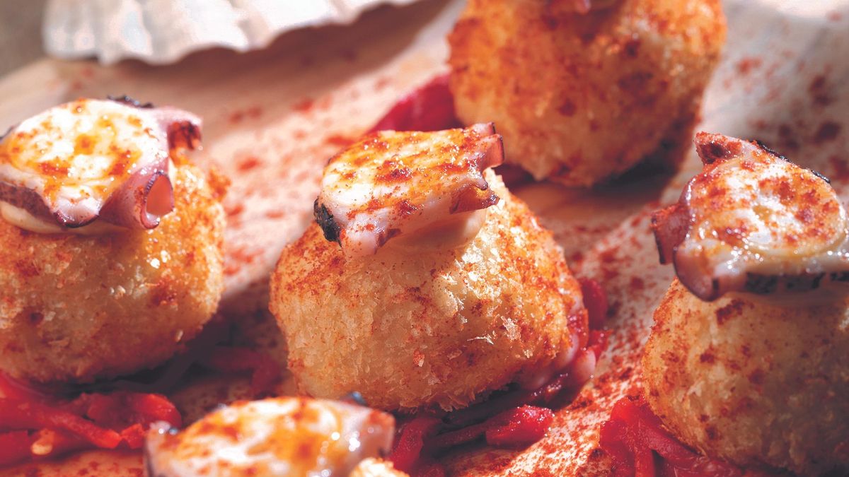 Com fer unes croquetes de pop a la gallega Com fer unes croquetes de pop a la gallega