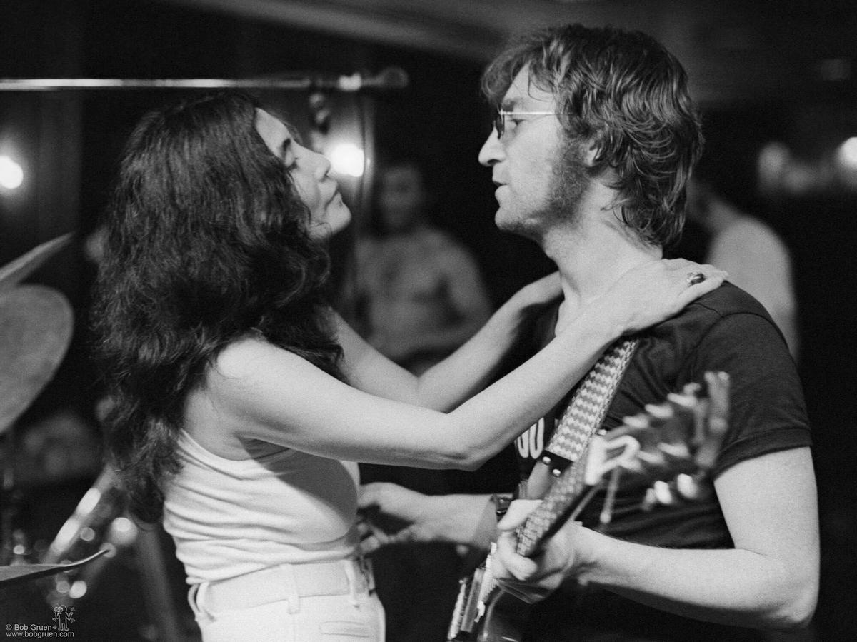 John lennon y Yoko Ono, en 1972, en la época de ’Some Time in New York City’.