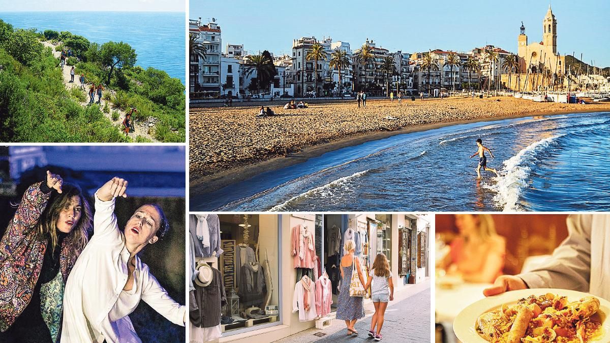 Una jornada muy completa en Sitges Una jornada muy completa en Sitges