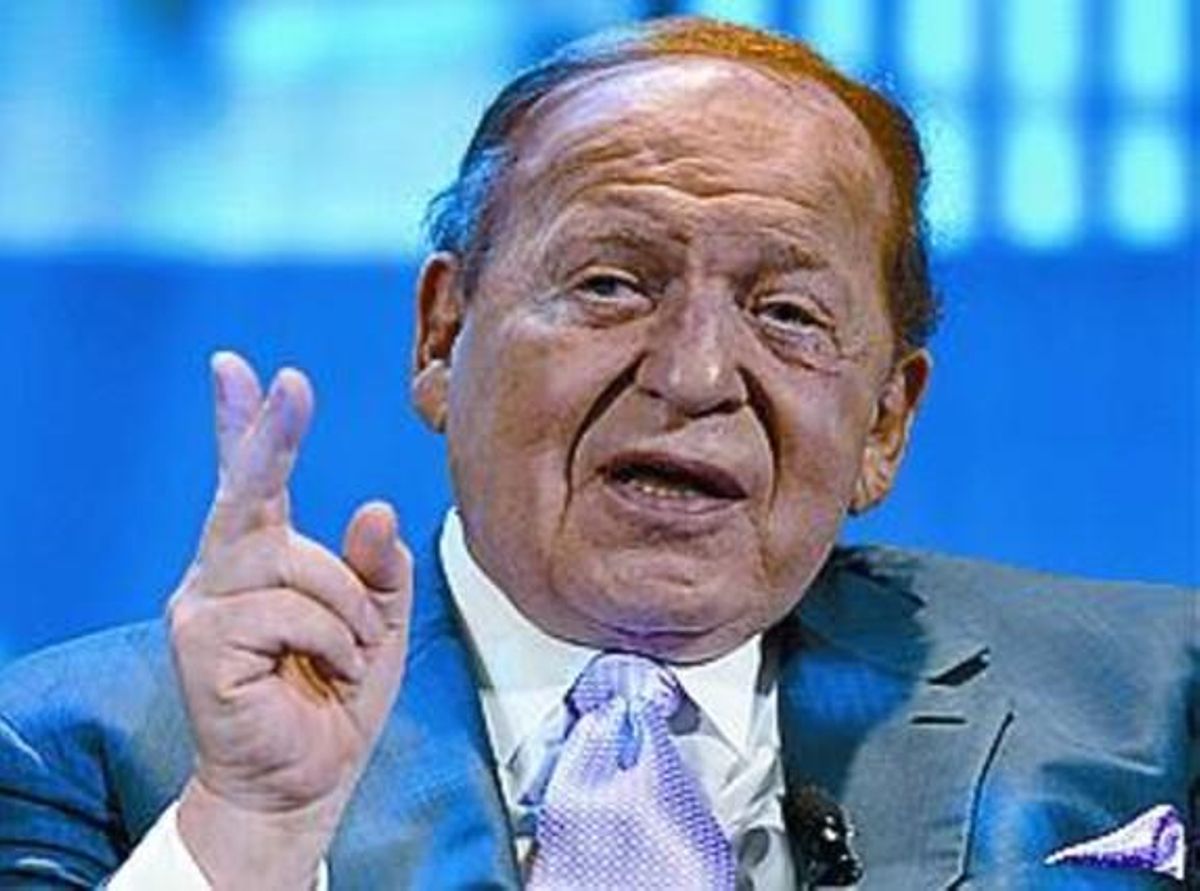 Sheldon Adelson. Sheldon Adelson.