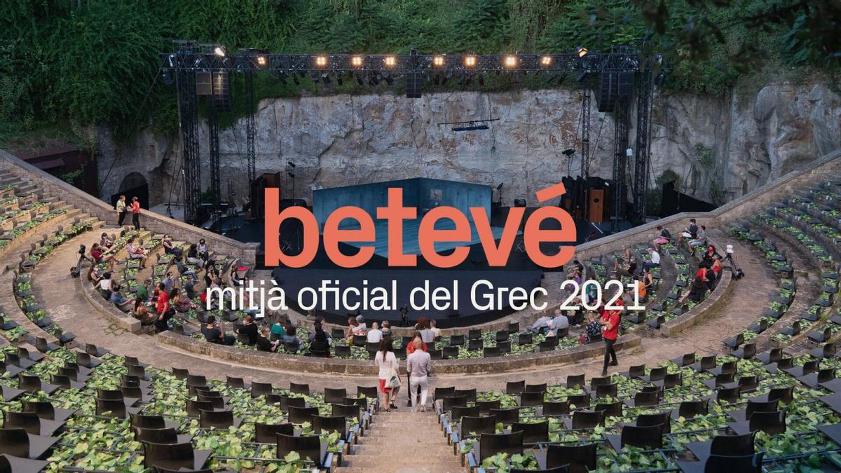 Cartel promocional de betevé, que transmitirá varios conciertos del Grec. Cartel promocional de betevé, que transmitirá varios conciertos del Grec.