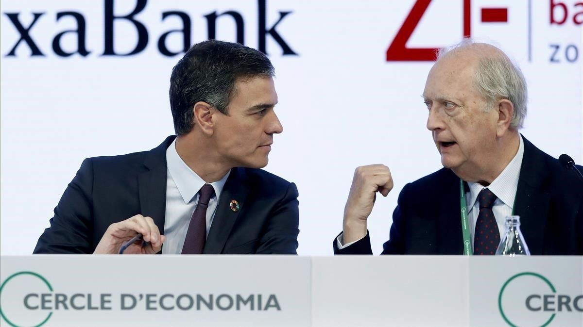 Sánchez reivindica su europeísmo ante el empresariado Sánchez reivindica su europeísmo ante el empresariado