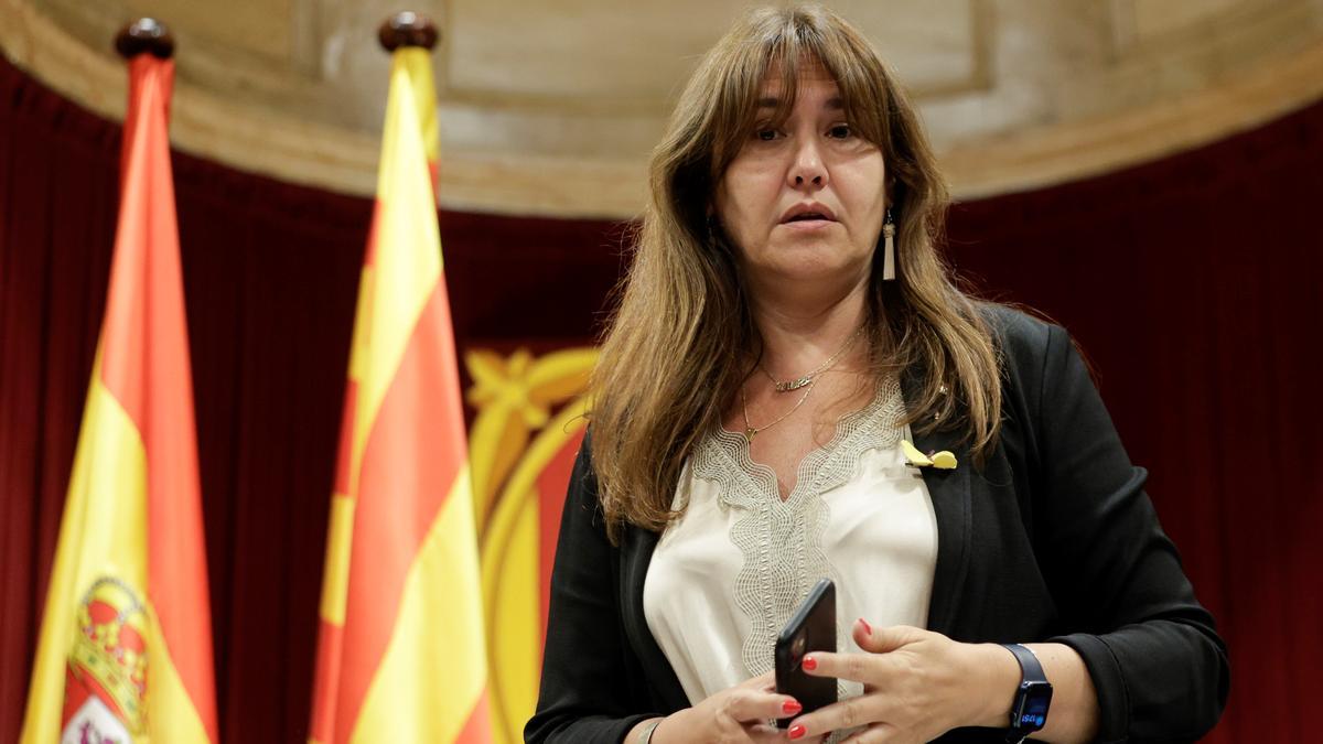 Laura Borràs s’exposa a conseqüències judicials per comptabilitzar el vot anul·lat de Lluís Puig