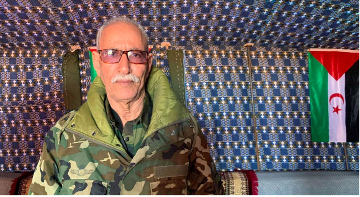 El líder del Frente Polisario, Brahim Gali El líder del Frente Polisario, Brahim Gali