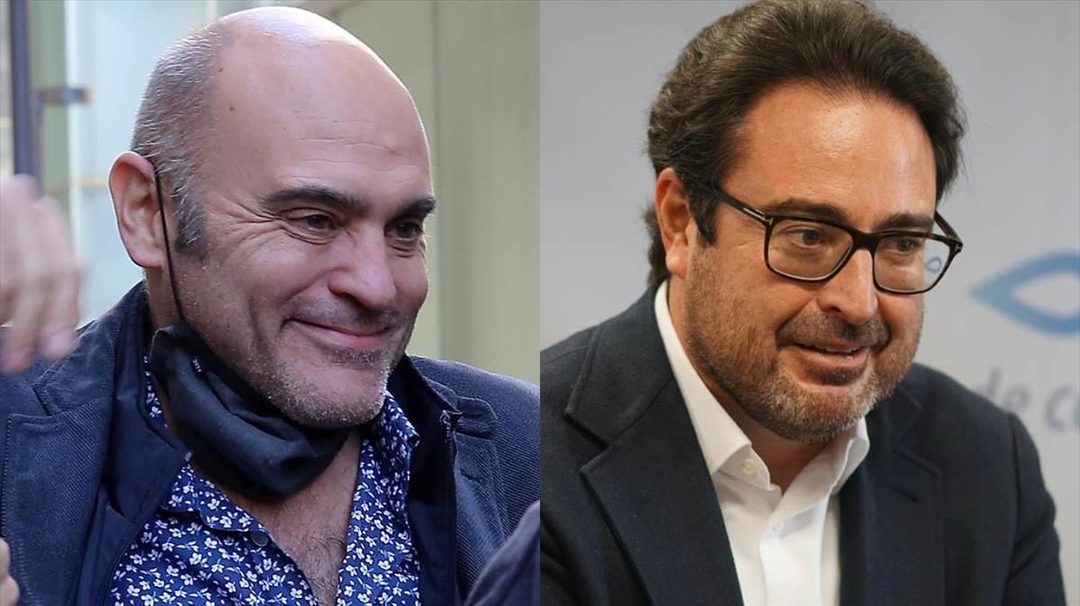Los excargos de ERC y CDC, Xavier Vendrell y David Madí. Los excargos de ERC y CDC, Xavier Vendrell y David Madí.