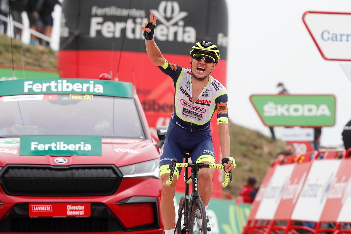 Rein Taaramäe logra la victoria en la tercera etapa de la Vuelta. Rein Taaramäe logra la victoria en la tercera etapa de la Vuelta.