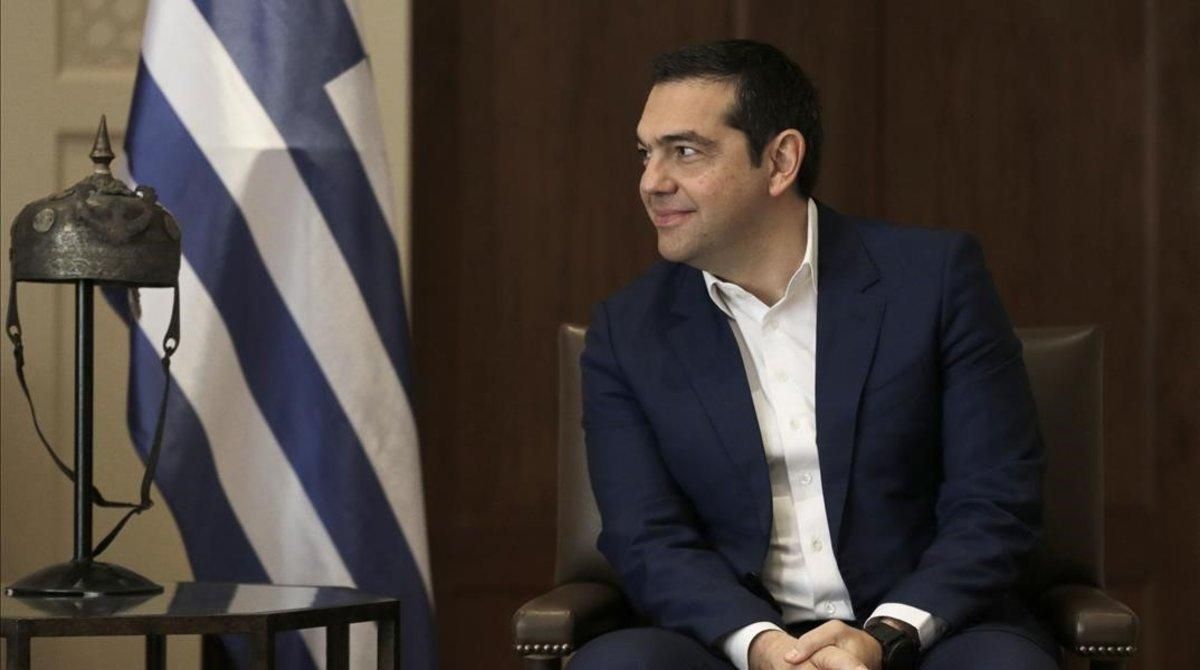 El primer ministro griego, Alexis Tsipras, durante una visita oficial a Jordania en abril. El primer ministro griego, Alexis Tsipras, durante una visita oficial a Jordania en abril.