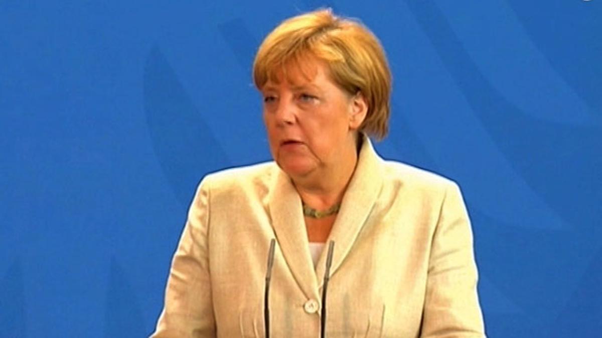 Angela Merkel recibió en Berlín a Mariano Rajoy (‘TN vespre’, TV-3).