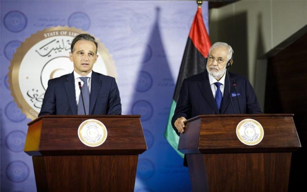 Heiko Maas, ministro de Exteriores alemán junto con su homólogo de Libia. Heiko Maas, ministro de Exteriores alemán junto con su homólogo de Libia.
