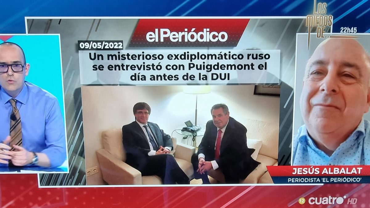 La crítica de Monegal: La connexió Puigdemont-Rússia a TV-3 no captiva La crítica de Monegal: La connexió Puigdemont-Rússia a TV-3 no captiva