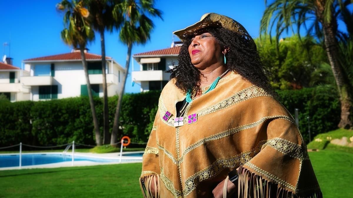 Pam Grier, en Sitges. Pam Grier, en Sitges.