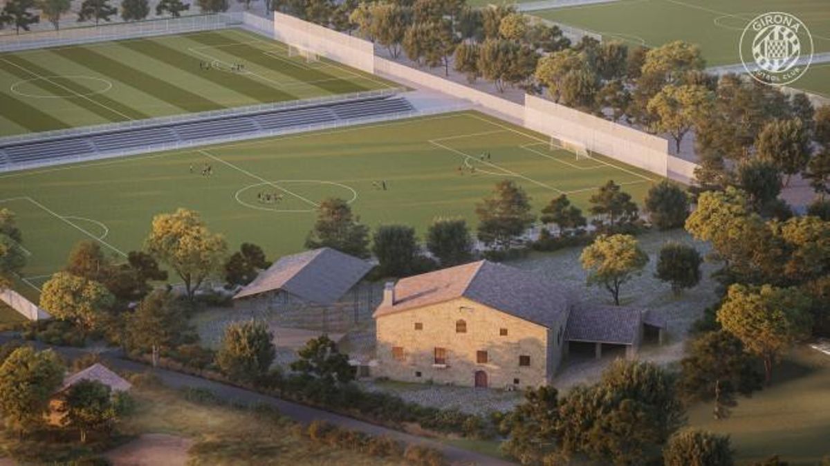 El Girona presenta su nueva ciudad deportiva, que tendrá una inversión de 25 millones de euros El Girona presenta su nueva ciudad deportiva, que tendrá una inversión de 25 millones de euros