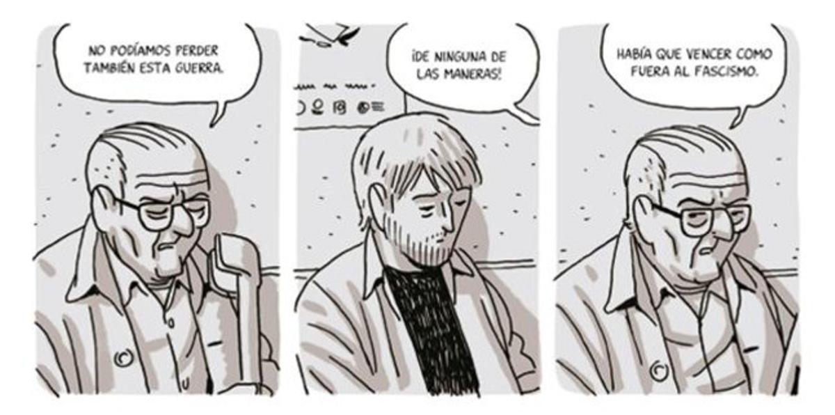 Viñeta de ’Los surcos del azar’, de Paco Roca.