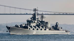 Así era el Moskva, el buque insignia de Rusia en el Mar Negro
