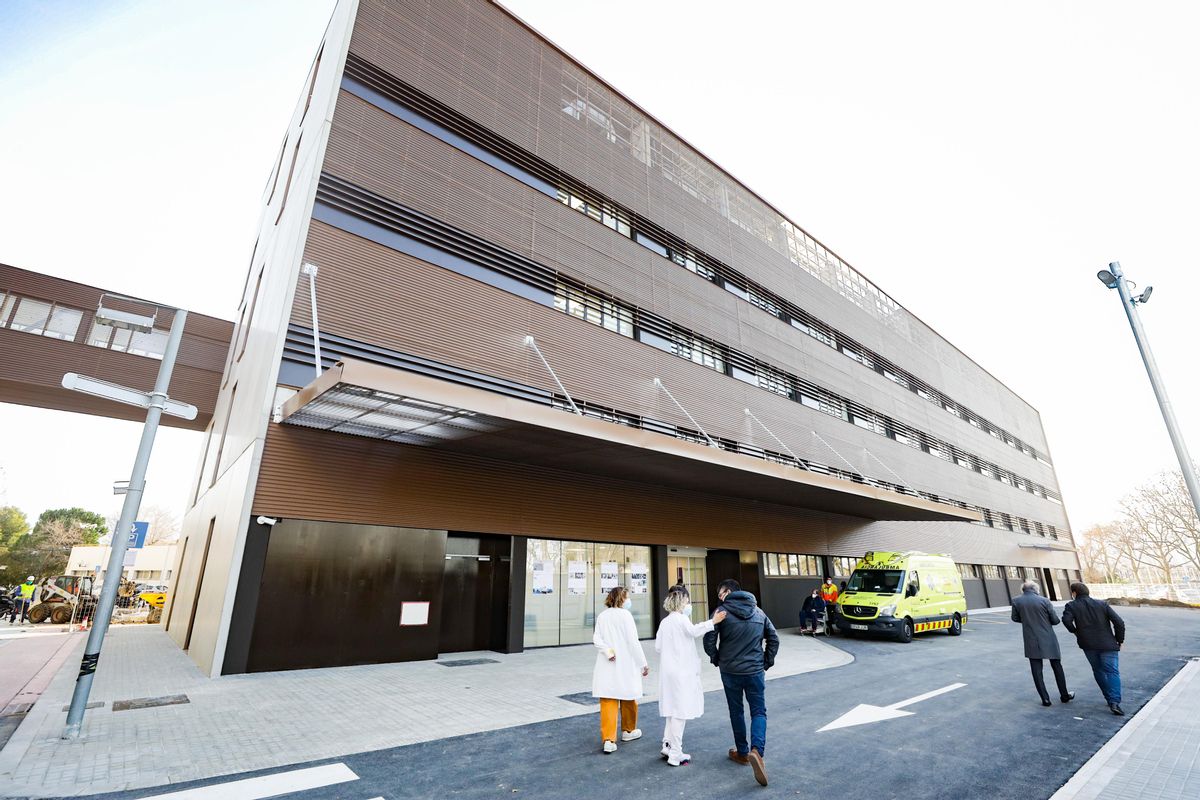 El espacio hospitalario polivalente del Hospital de Bellvitge (L’Hospitalet). El espacio hospitalario polivalente del Hospital de Bellvitge (L’Hospitalet).