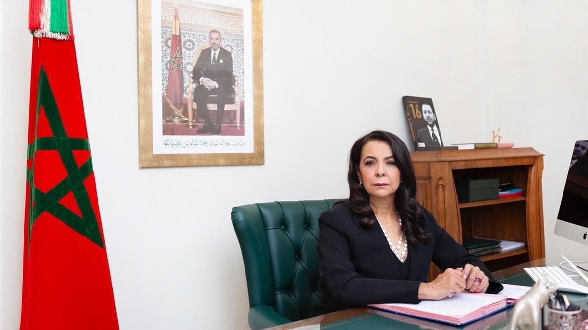 La embajadora de Marruecos en España, Karima Benyaich, el pasado día 11. La embajadora de Marruecos en España, Karima Benyaich, el pasado día 11.