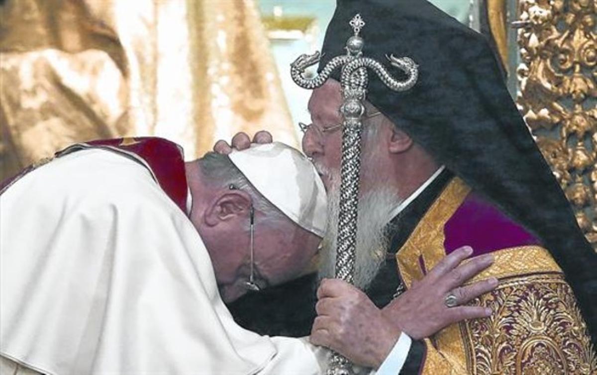 El Papa se compromete a unificar las iglesias católica y ortodoxa