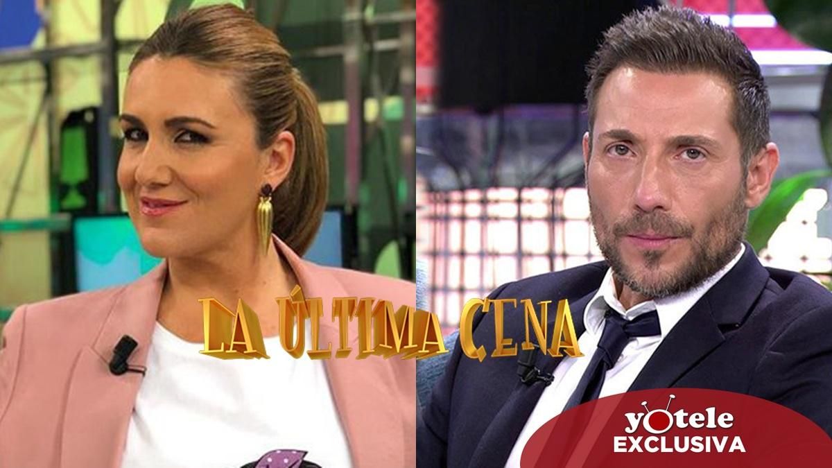Carlota Corredera y Antonio David Flores, cocineros rivales en la nochevieja de 'La última cena' Carlota Corredera y Antonio David Flores, cocineros rivales en la nochevieja de 'La última cena'