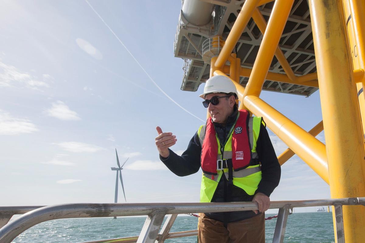 Iberdrola invertirá 1.000 millones de euros en el primer gran parque eólico marino de España
