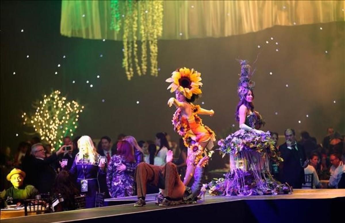 Uno de los momentos de la gala de los Grammy. Uno de los momentos de la gala de los Grammy.