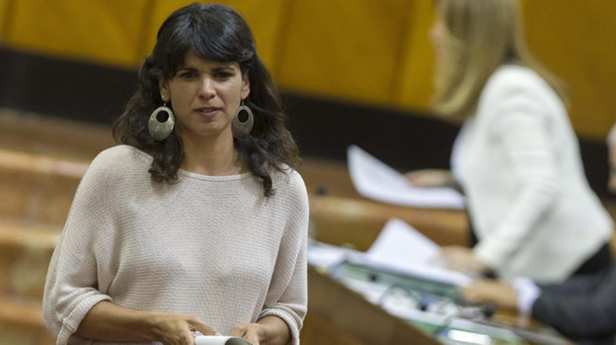 Teresa Rodríguez anuncia que presentará Adelante Andalucía a las elecciones generales Teresa Rodríguez anuncia que presentará Adelante Andalucía a las elecciones generales