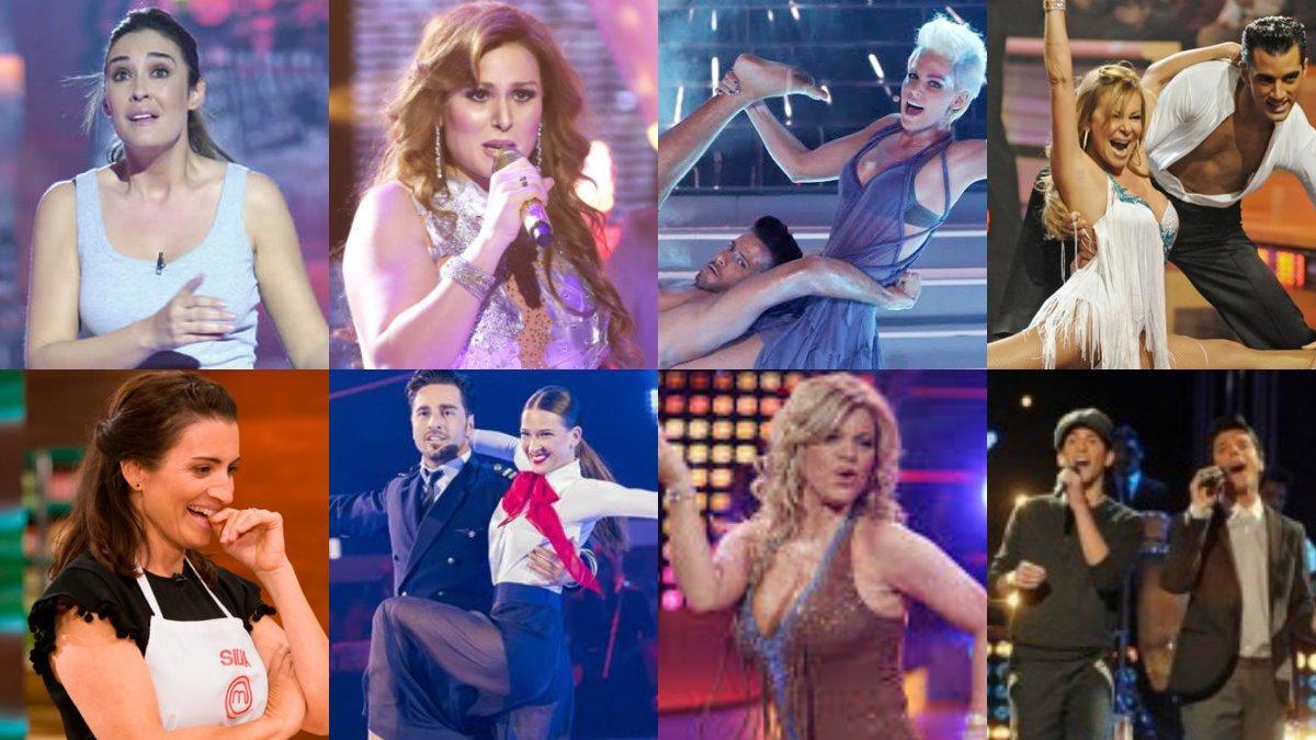 Algunas de las caras conocidades que han participado en más de un talent show en nuestro país.