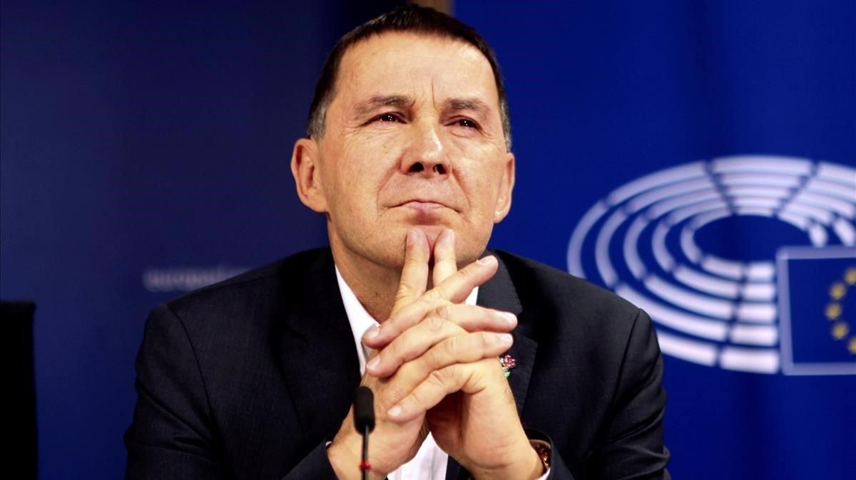 Otegi, en noviembre pasado, en Bruselas. Otegi, en noviembre pasado, en Bruselas.