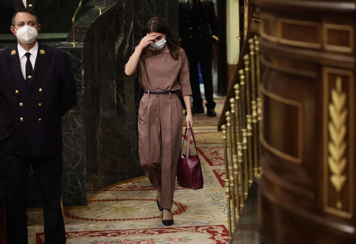 Irene Montero denuncia que el CGPJ incompleix la legislació amb el retard de la llei trans Irene Montero denuncia que el CGPJ incompleix la legislació amb el retard de la llei trans