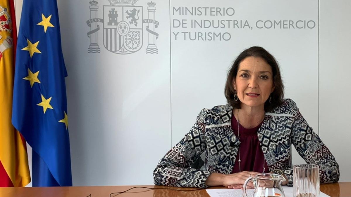 La ministra Maroto ha comentado la apertura de las fronteras terrestres.