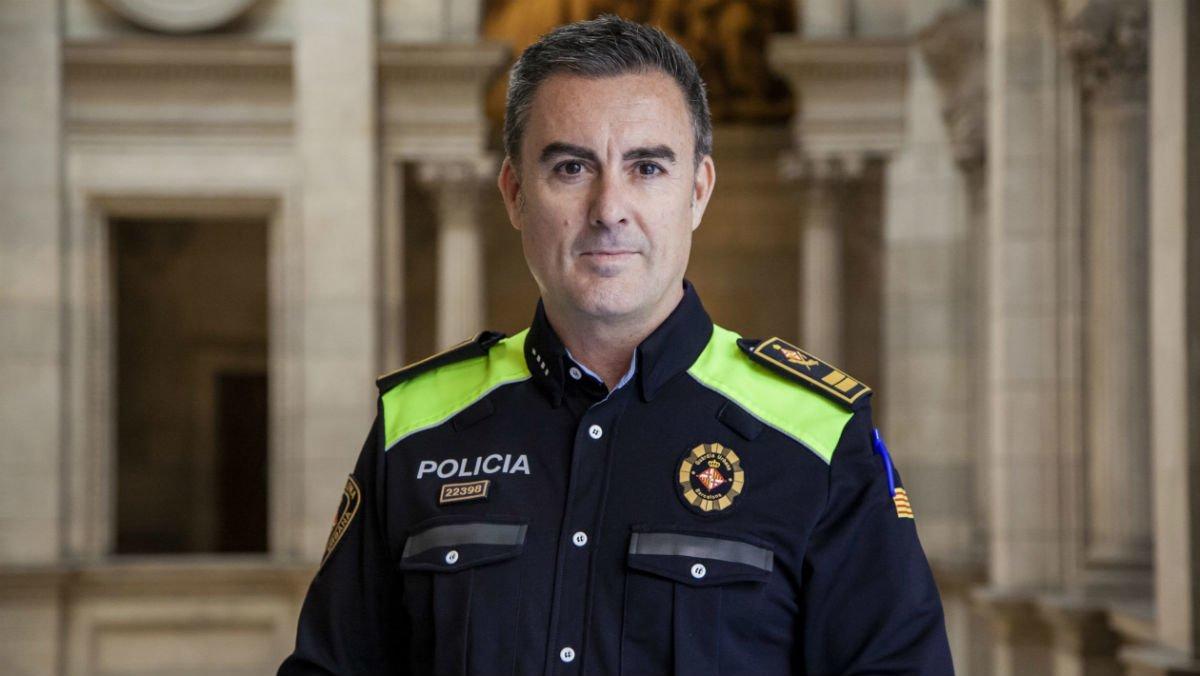 Pedro Velázquez, nuevo jefe de la Guardia Urbana de Barcelona.