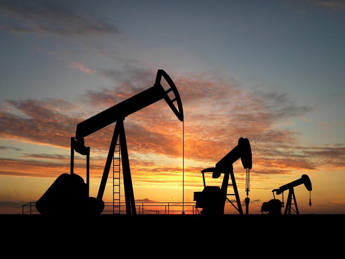 Extracción de petróleo en Texas (EEUU).