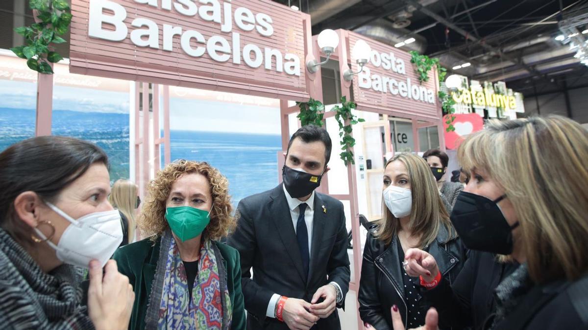 El turismo extranjero crece en Catalunya, pero aún está el 62% por debajo del nivel prepandemia