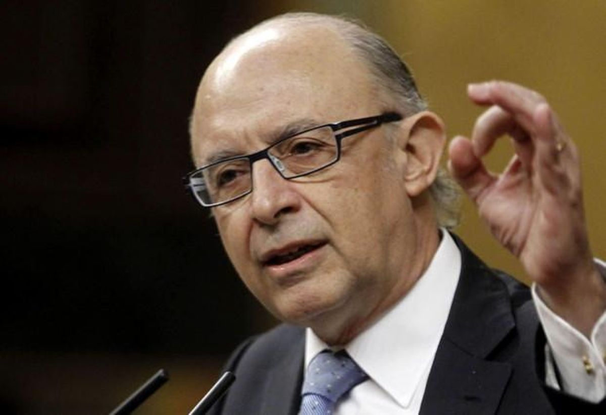 El ministro Montoro interviene en la sesión de control al Gobierno, el miércoles. El ministro Montoro interviene en la sesión de control al Gobierno, el miércoles.