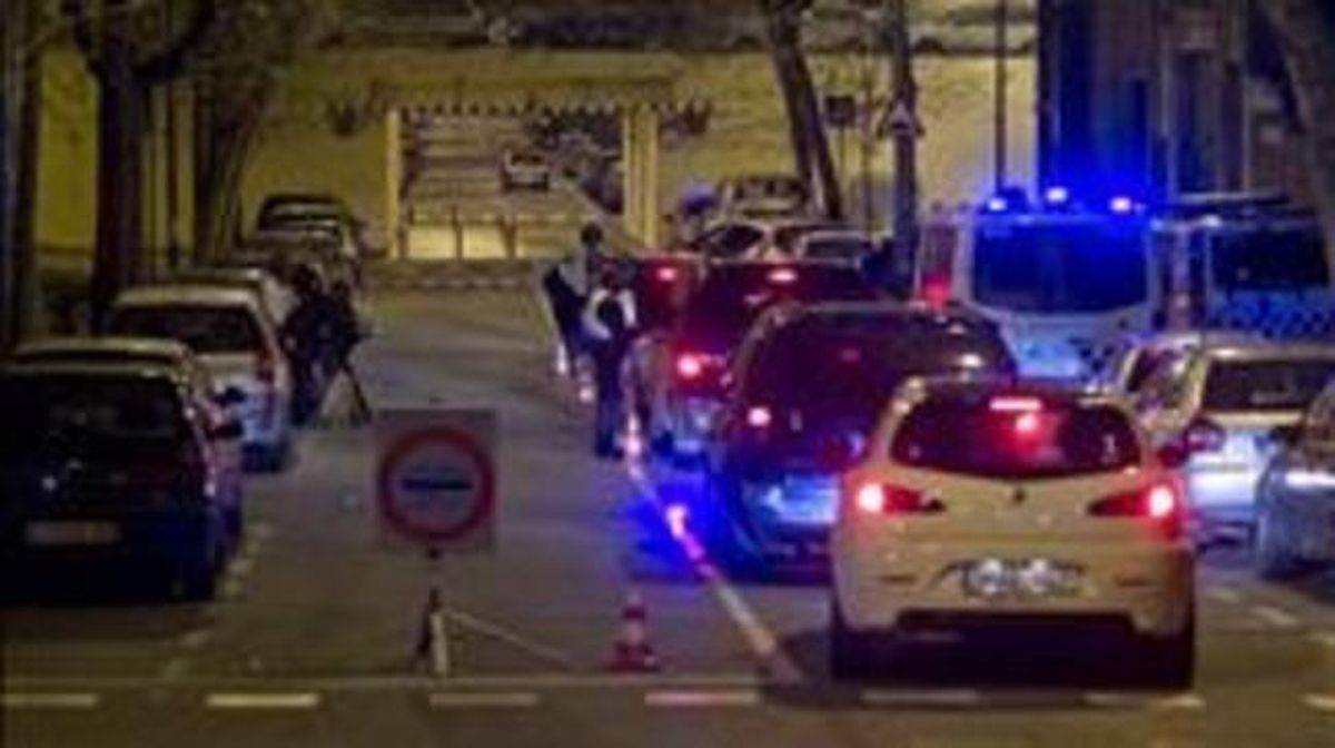 Control de alcoholemia, el pasado enero en Poblenou. Control de alcoholemia, el pasado enero en Poblenou.