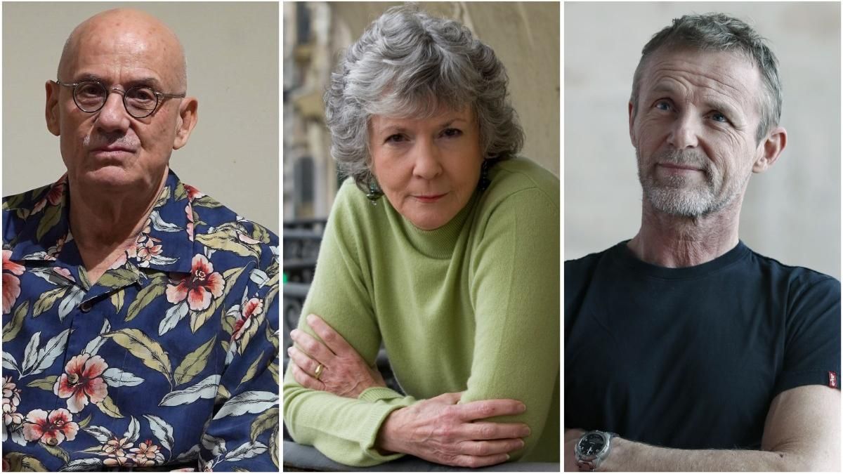 James Ellroy, Sue Grafton y Jo Nesbo. James Ellroy, Sue Grafton y Jo Nesbo.