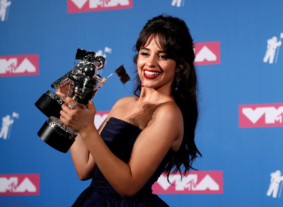 Camila Cabello en los 2018 MTV Video Music Awards. 