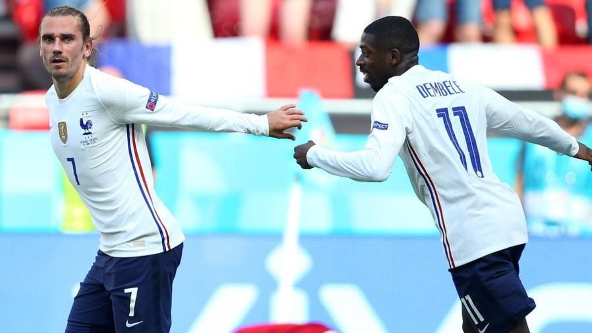 Un gol de Griezmann evita la derrota de França a Budapest Un gol de Griezmann evita la derrota de França a Budapest