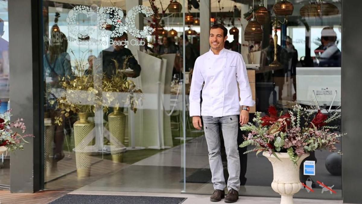 El cocinero Sergio Cócera. El cocinero Sergio Cócera.