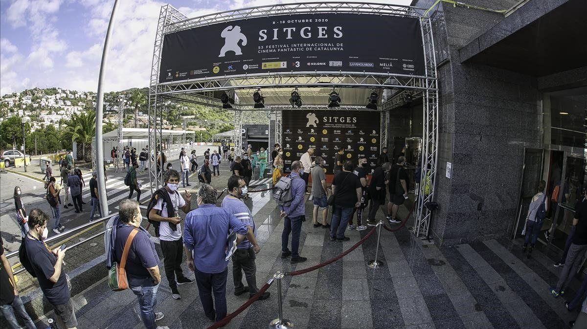 Una de las entradas al Festival de Sitges. Una de las entradas al Festival de Sitges.