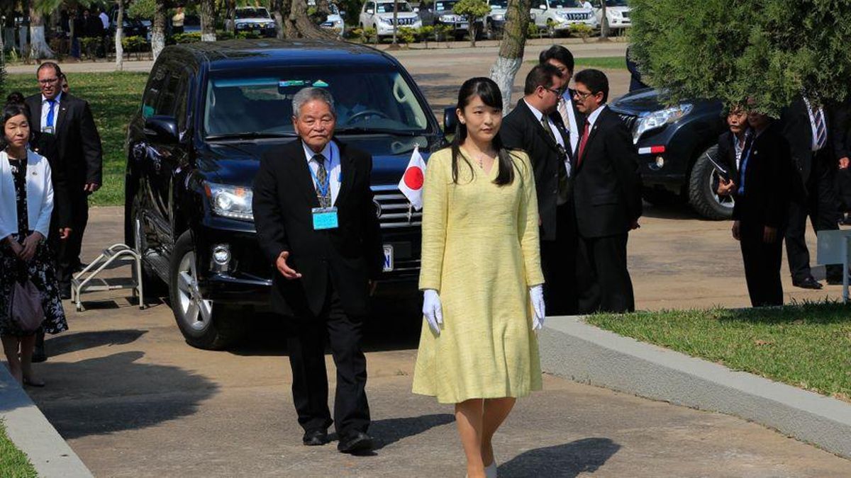 La princesa Mako de Japón. La princesa Mako de Japón.
