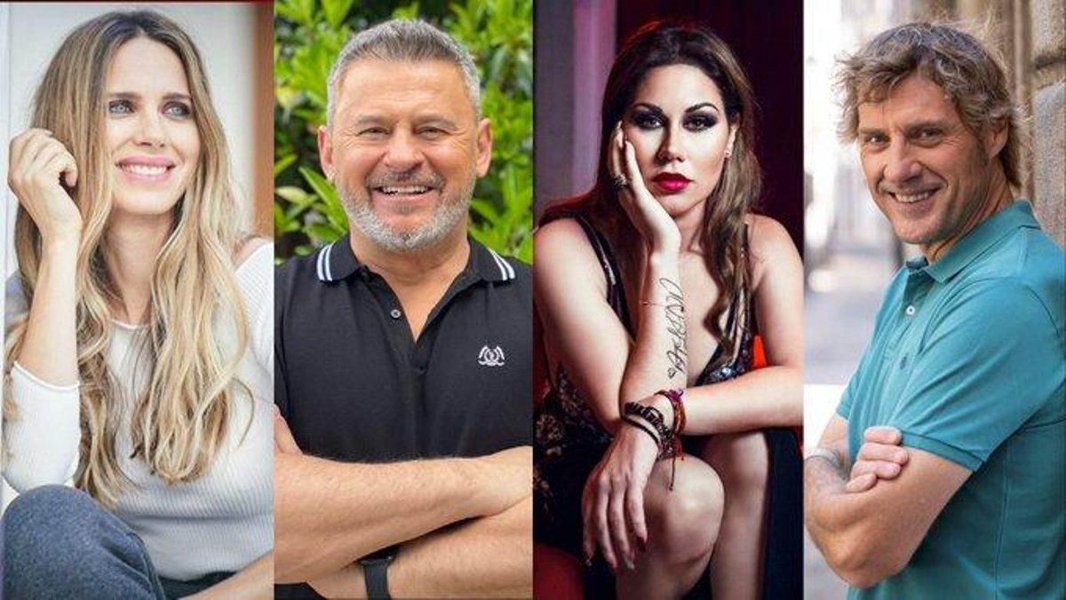 Vanesa Romero, Miki Nadal, Tamara y Julián Iantzi Vanesa Romero, Miki Nadal, Tamara y Julián Iantzi