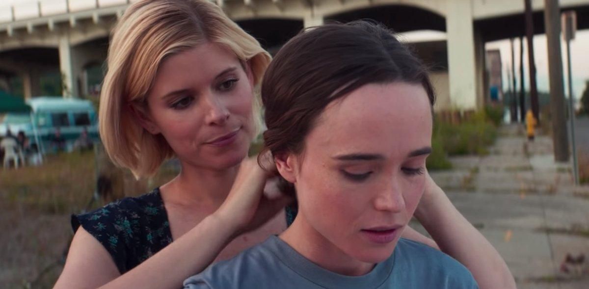 Kate Mara (izquierda) y Ellen Page en una escena de ’My days of mercy’. Kate Mara (izquierda) y Ellen Page en una escena de ’My days of mercy’.