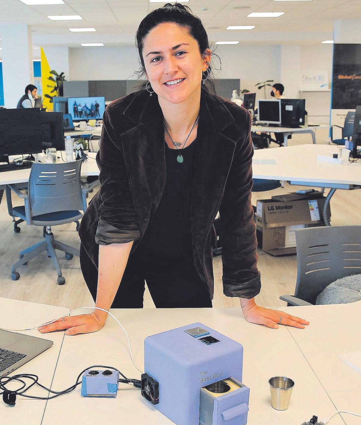 Judit Giró, fundadora y directora de The Blue Box
