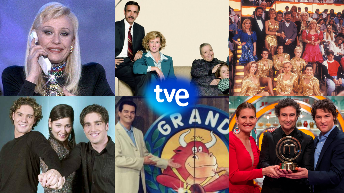 Algunos de los programas más míticos de los 65 años de TVE. Algunos de los programas más míticos de los 65 años de TVE.