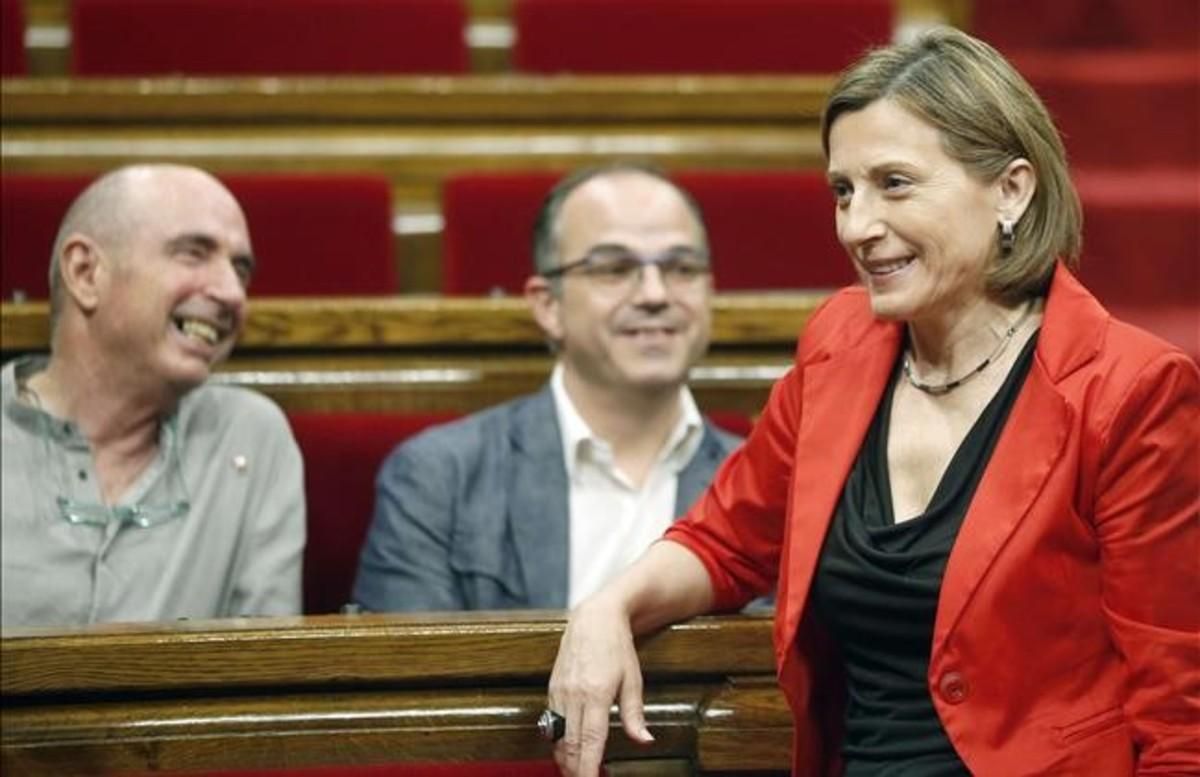 Forcadell assegura que "seria millor" que Gordó no fos diputat al Parlament Forcadell assegura que "seria millor" que Gordó no fos diputat al Parlament