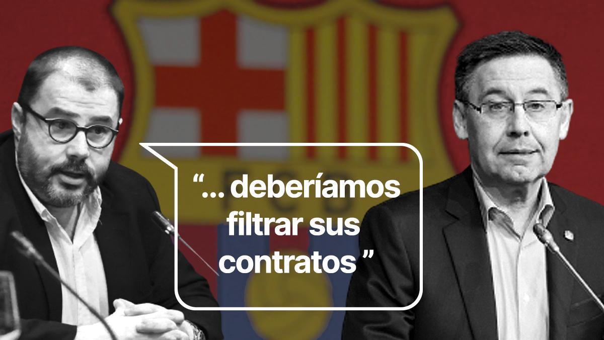 Los Mossos implican al equipo de Bartomeu en la filtración de los contratos de Messi y Piqué