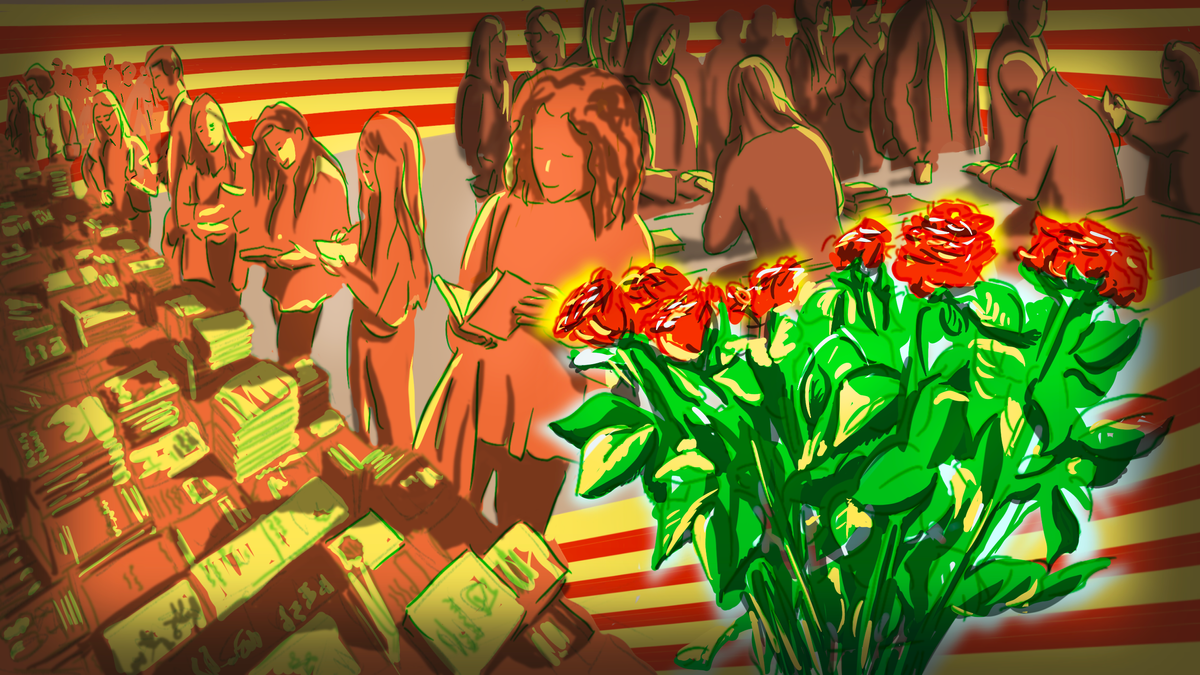 ¿On són les parades de llibres i roses per Sant Jordi a Barcelona? | MAPA