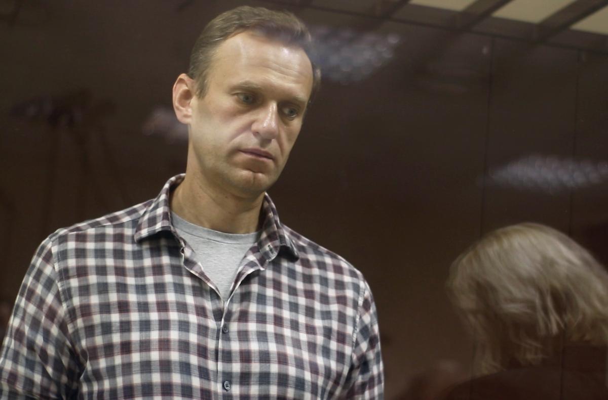 Alekséi Navalni, durante una vista judicial en Moscú el pasado 20 de febrero.