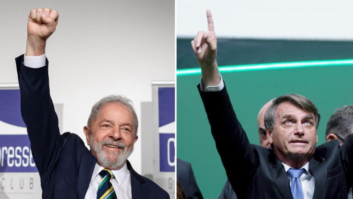 Salten espurnes entre Bolsonaro i Lula en el primer debat televisiu