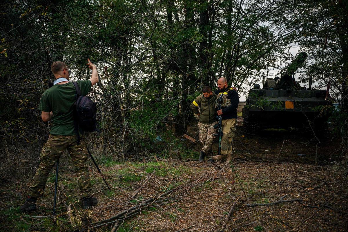 Arsenii Gerasymenko, un fotógrafo en el frente en Ucrania | FOTOS